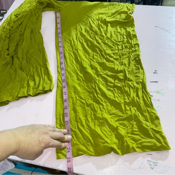 Flawed Tencel Lounge Pants Women’s XL Vibrant Mustard Green - Picture 13 of 15